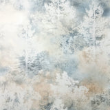 Fine Decor Willem Blue Tree Wallpaper FD43813