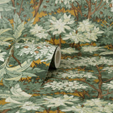 Kamali Moss by Fine Decor Leopard Trees Wallpaper – Brewster Home Fashions FD43816