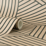 Gerrit Light Brown by Fine Decor Geometric Panel Wallpaper – Brewster Home Fashions FD43825