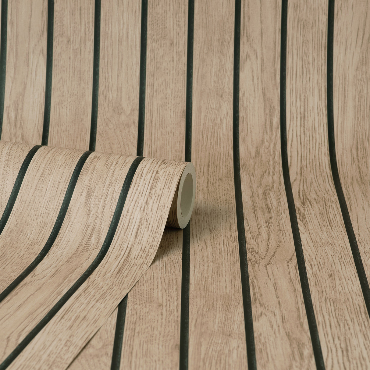 Manolo Light Brown by Fine Decor Wooden Slat Wallpaper – Brewster Home Fashions FD43830