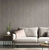 Manolo Grey by Fine Decor Wooden Slat Wallpaper – Brewster Home Fashions FD43831