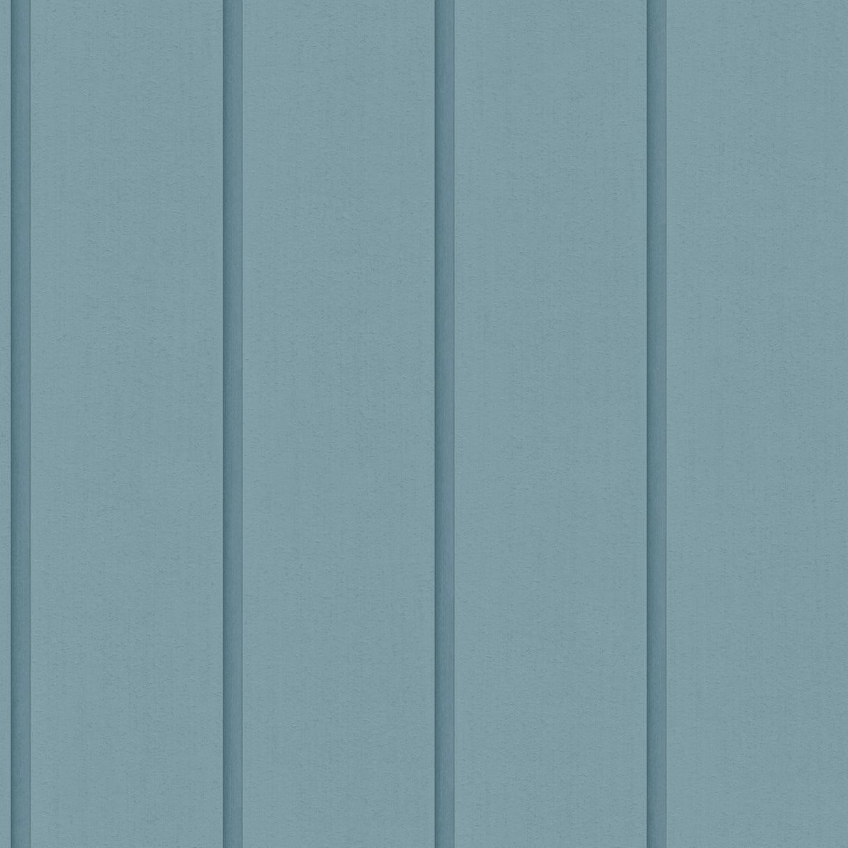 Fine Decor Killian Light Blue wood panel wallpaper roll and room scene