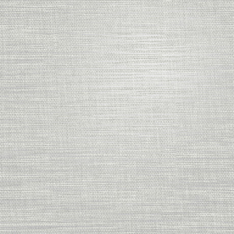 Liam Silver Metallic Weave Wallpaper by Fine Decor - FD43935 Faux Grasscloth Non Woven Unpasted Sidewall