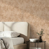 Godric Chestnut Limewash Plaster by Fine Decor Transitional Distressed Texture Unpasted Non Woven Wallpaper - FD43941