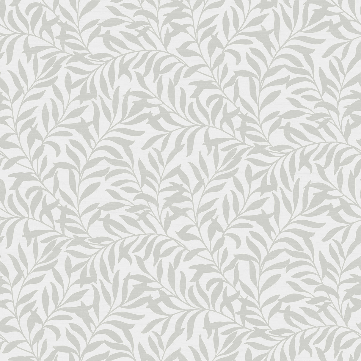 Salix Grey Trailing Leaf Wallpaper by Fine Decor FD43943