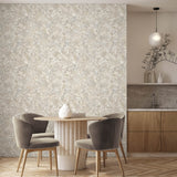 Amell Roma Marble Neutral Unpasted Non Woven Wallpaper, Washable, Strippable, Paste the Wall, 20.5 In x 33 Ft by Fine Decor - FD43949