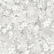 Briella Light Grey Blossom Wallpaper by Fine Decor - FD43953