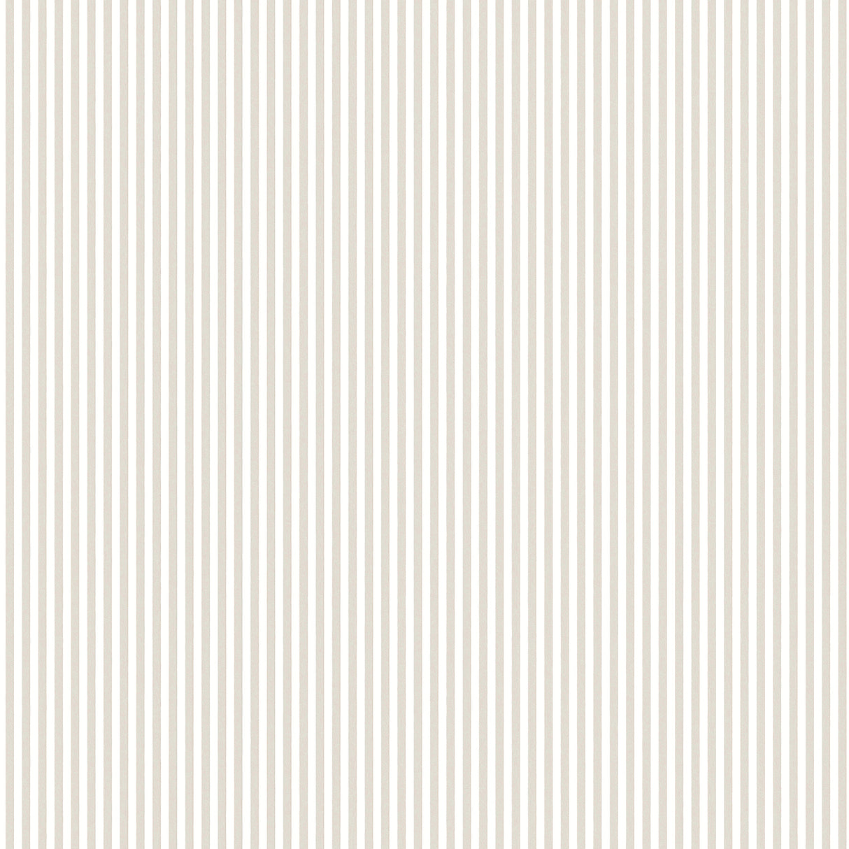 Fine Decor Ticking Neutral Mini Stripe Wallpaper FD43956 - Classic beige and white ticking stripe non woven wallpaper