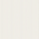 Fine Decor Ticking Neutral Mini Stripe Wallpaper FD43956 - Classic beige and white ticking stripe non woven wallpaper