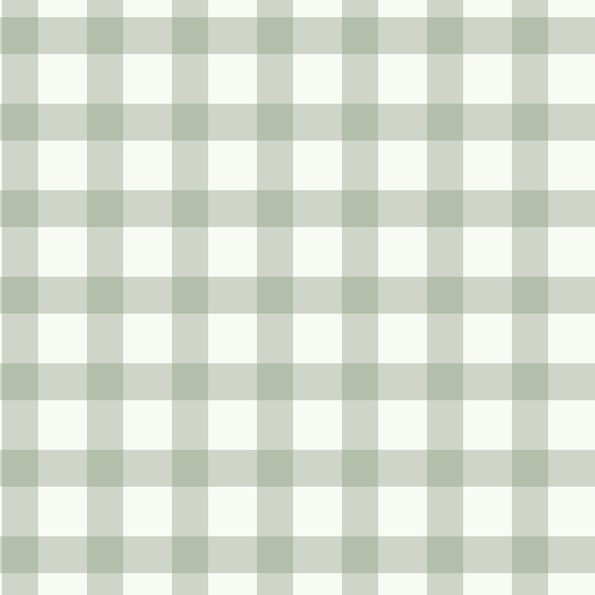 Belen Sage Gingham Wallpaper by Fine Decor - FD43970