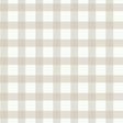Belen Beige Gingham Wallpaper by Fine Decor - FD43971 Farmhouse Plaid Non Woven Sidewall