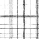Farmhouse Plaid Black & White Wallpaper with Bohemian Plaid Pattern - York FH4016