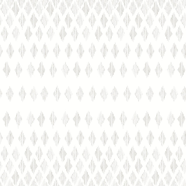 Diamond Ombre Linen & White Wallpaper