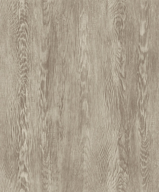 Quarter Sawn Wood Brown Wallpaper with Rustic Wood Grain - York FH4054