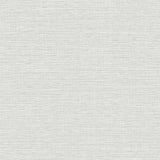 Silk Linen Weave Grey Wallpaper with Textured Linen Look - York FH4060