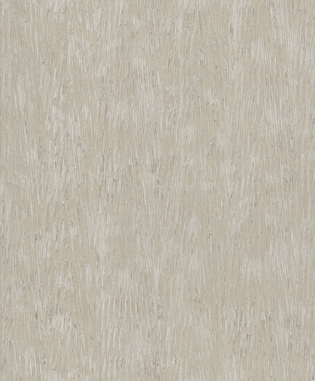 Gilded Plume Warm Grey Wallpaper with Metallic Textured Plume Pattern - York FM1003