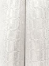Tectonic Texture White & Silver Modern Striped Metallic Wallpaper - York FM1012