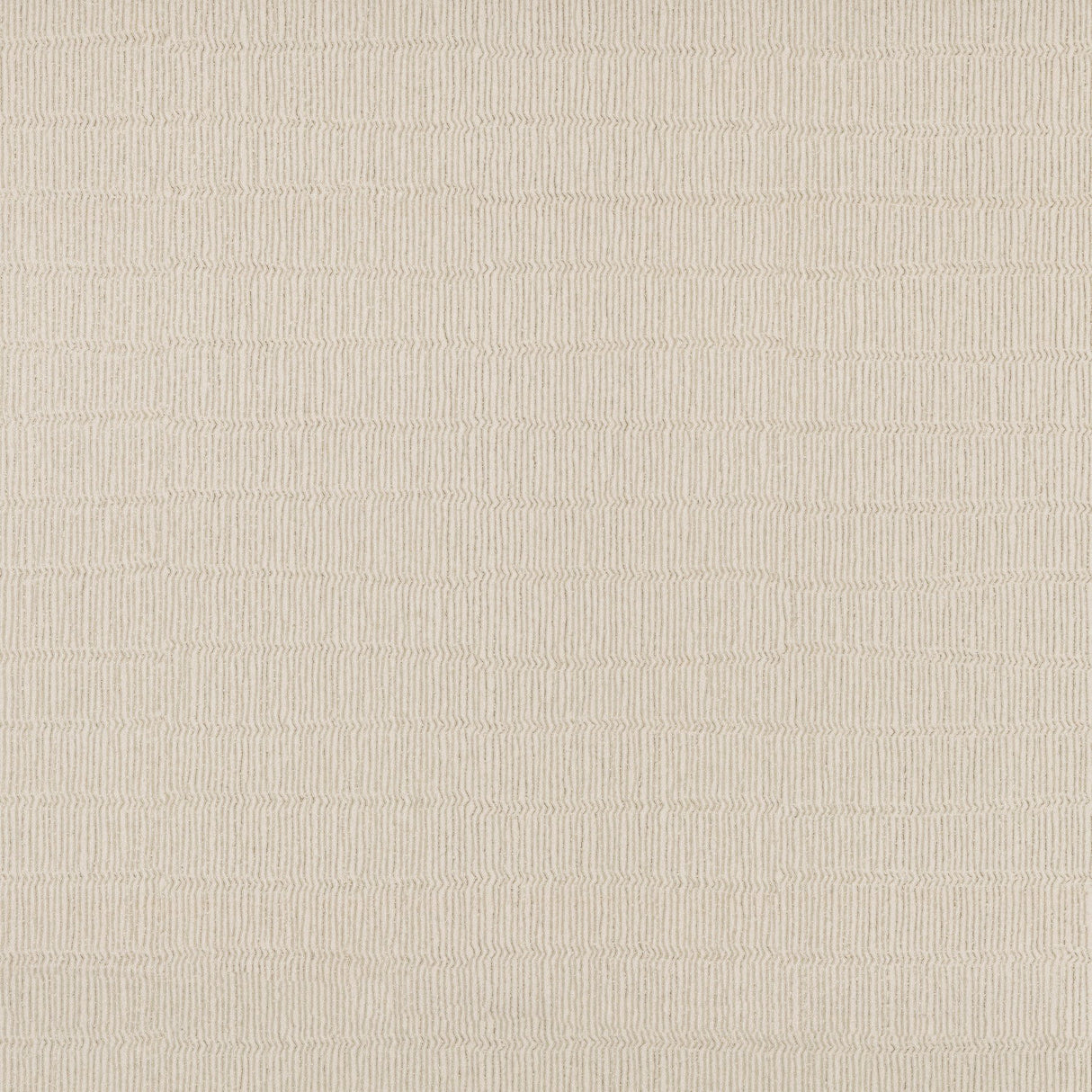 Tectonic Texture Almond & Silver Wallpaper with Metallic Modern Striped Motif - York FM1013
