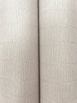 Tectonic Texture Grey & Silver Wallpaper with Metallic Modern Striped Pattern - York FM1014