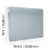 Tectonic Texture Blue & Silver Modern Striped Metallic Wallpaper - York FM1015