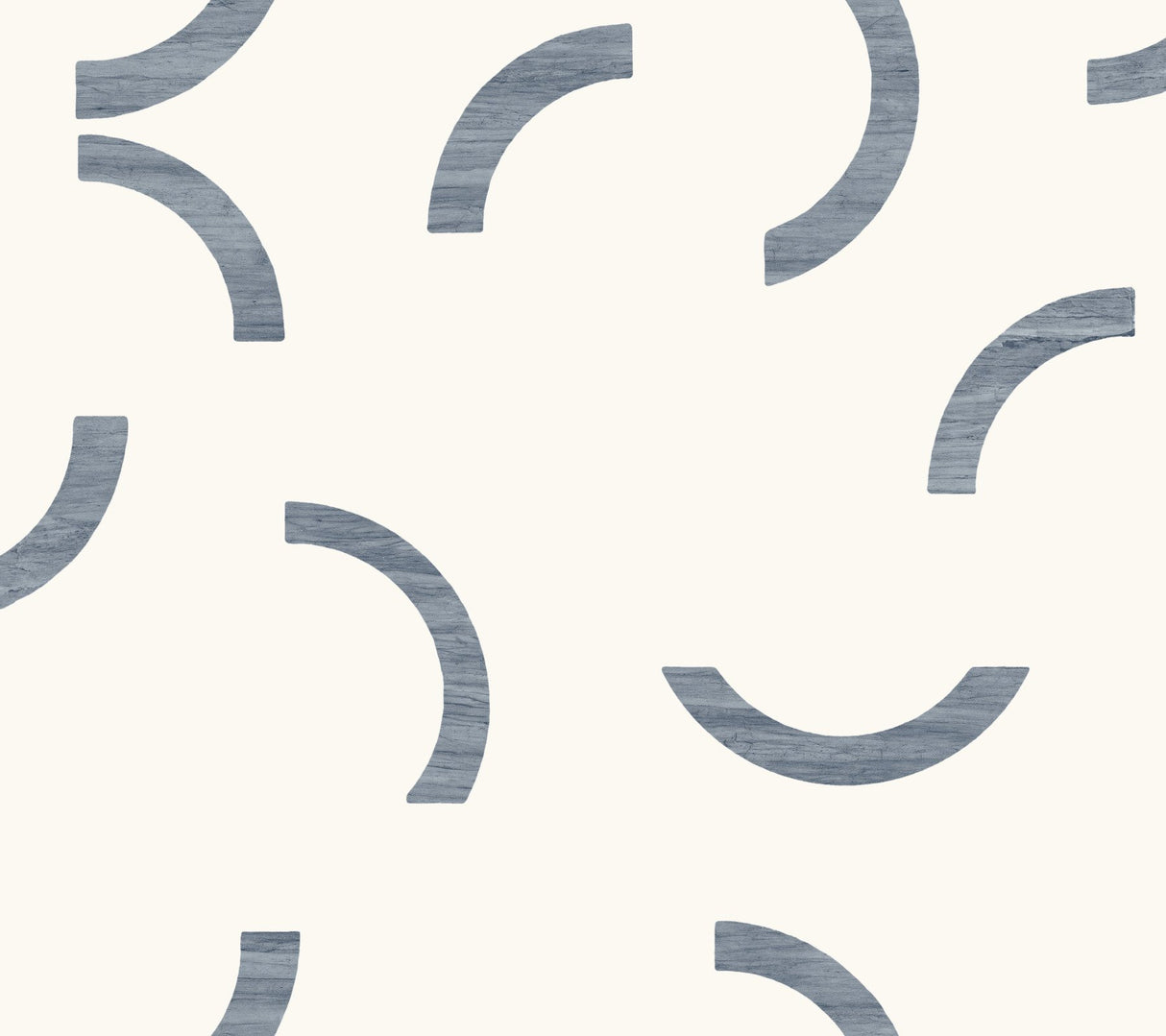 Lunula Navy Geometric Modern Wallpaper - York FM1023