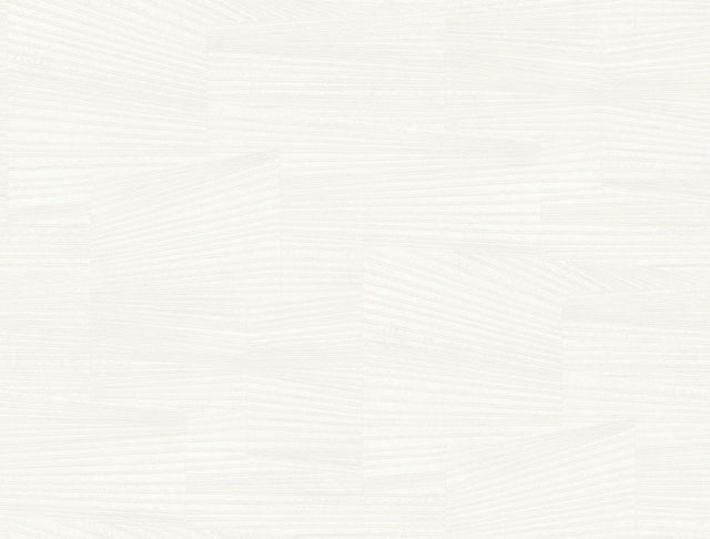 Higher Ground Geo Alabaster Modern Geometric Wallpaper - York FM1033