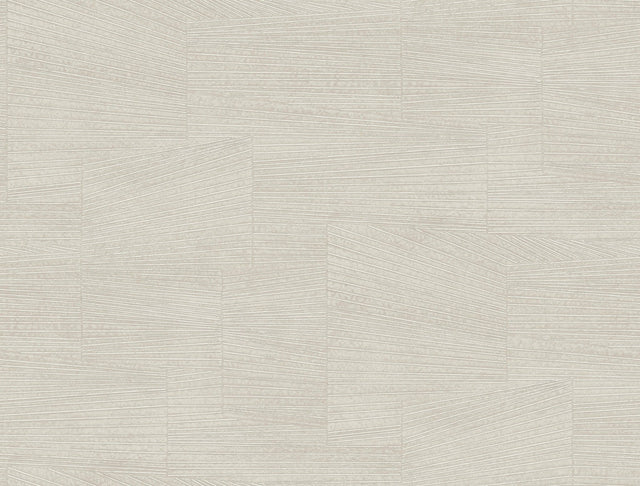 Higher Ground Geo Linen Wallpaper with Modern Geometric Raised Ink Pattern - York FM1035