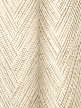 Thatched Chevron Terracotta Wallpaper with Metallic Raised Ink - York FM1053