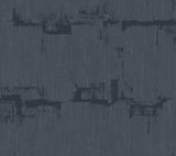 Rhythm & Rhyme Night Sky Wallpaper with Modern Geometric Metallic Effect - York FM1061