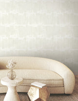 Rhythm & Rhyme White Wallpaper with Modern Geometric Abstract Blocks - York FM1064