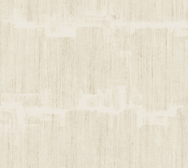 Rhythm & Rhyme Sand Wallpaper with Modern Geometric Pattern and Metallic Raised Ink - York FM1066