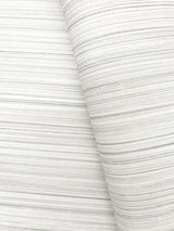 Alignment Grey Wallpaper with Raised Ink Striped Motif - York FM1074