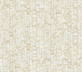 Kaleidoscopic Sun Baked Geometric Non Woven Wallpaper with Metallic Raised Ink - York FM1082