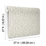 Looking Glass Grey & Silver Geometric Metallic Wallpaper - York FM1102