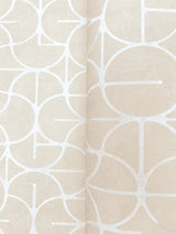 Looking Glass Beige Geometric Metallic Non Woven Wallpaper - York FM1103