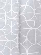 Looking Glass Chambray Geometric Metallic Transitional Wallpaper - York FM1106