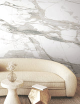 Imperial Marble Neutral Wall Mural with Modern Marble Pattern - York FM1108M