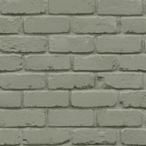 Fine Decor Alpin Sage Painted Brick Wallpaper FD43603
