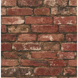 Fine Decor Davis Red Rustic Brick Wallpaper FD31285