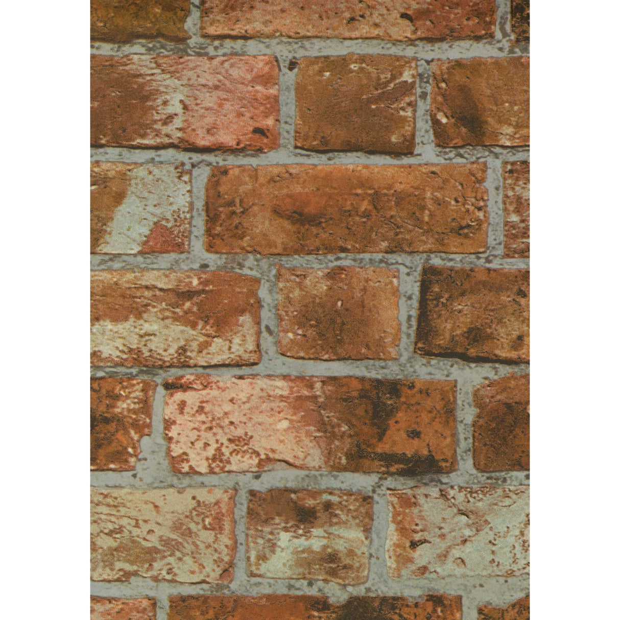 Dexter Orange Brick Wallpaper by Fine Decor