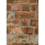 Dexter Orange Brick Wallpaper by Fine Decor