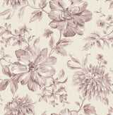 Fine Decor Gabriela Pink Floral Wallpaper FD43609 – room and detail views