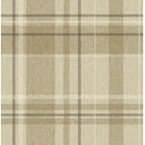 Harris Light Brown by Fine Decor Plaid Chevron Wallpaper – Brewster Home Fashions M1868