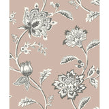 Juliette Light Pink by Fine Decor Jacobean Wallpaper – Brewster Home Fashions FD43451