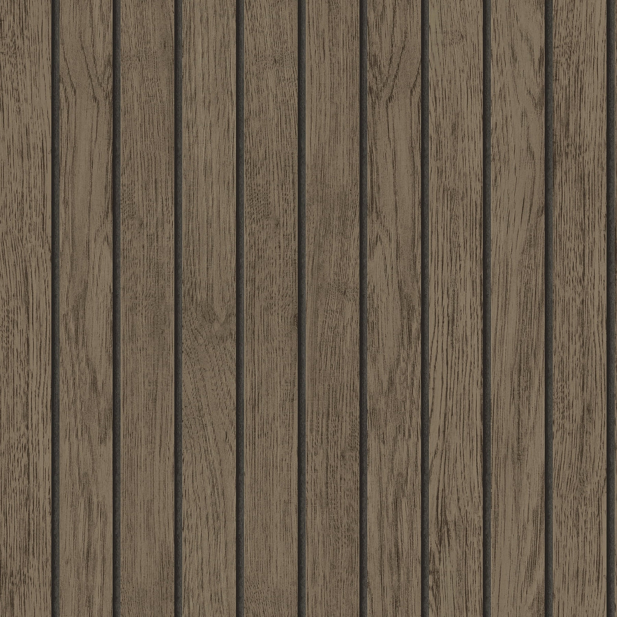 Manolo Brown Wooden Slat Wallpaper by Fine Decor, 20.5 in x 33 ft roll