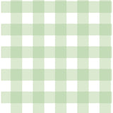 Patrice Light Green Gingham Wallpaper FD43393