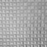 Romero Grey 3D Geometric Wallpaper by Fine Decor in silver-grey with dimensional cube pattern