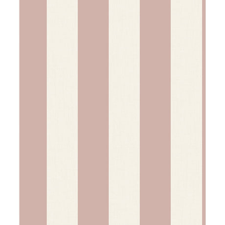 Fine Decor Tavish Light Pink Stripe Wallpaper roll and room visuals