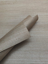 Sisal Grasscloth Silver & Beige Metallic Wallpaper Wheat - York GC0700