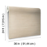 Sisal Grasscloth Silver & Beige Metallic Wallpaper Wheat - York GC0700